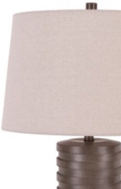 Signature Design by Ashley® Neilett Poly Antique Brown Table Lamp-1