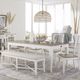 Parker House® Americana Modern Weathered Natural Extendable Rectangular Dining Table with Cotton Base-1
