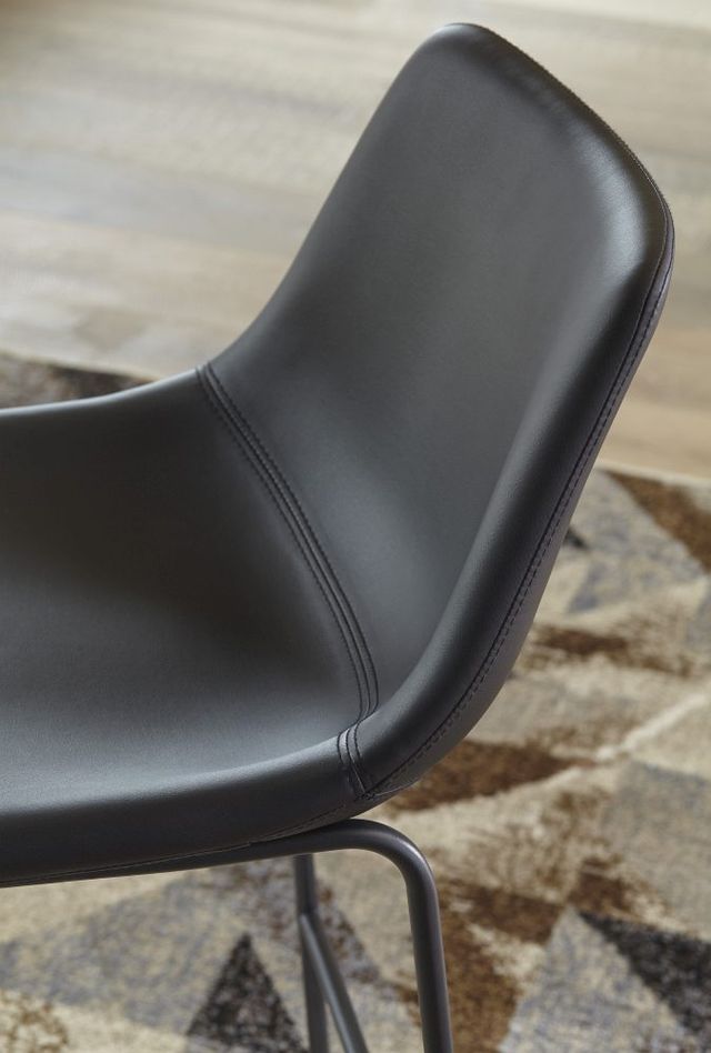 Signature Design by Ashley® Centiar Black Pub Height Bar Stool-4