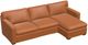 Palliser® Furniture Customizable Madison Track Arm 2-Piece Right-Arm Facing Sectional-0