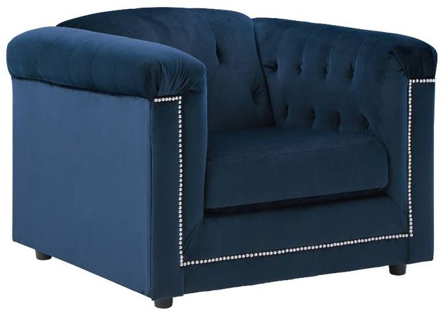 Signature Design by Ashley® Josanna 3-Piece Navy Living Room Set-3