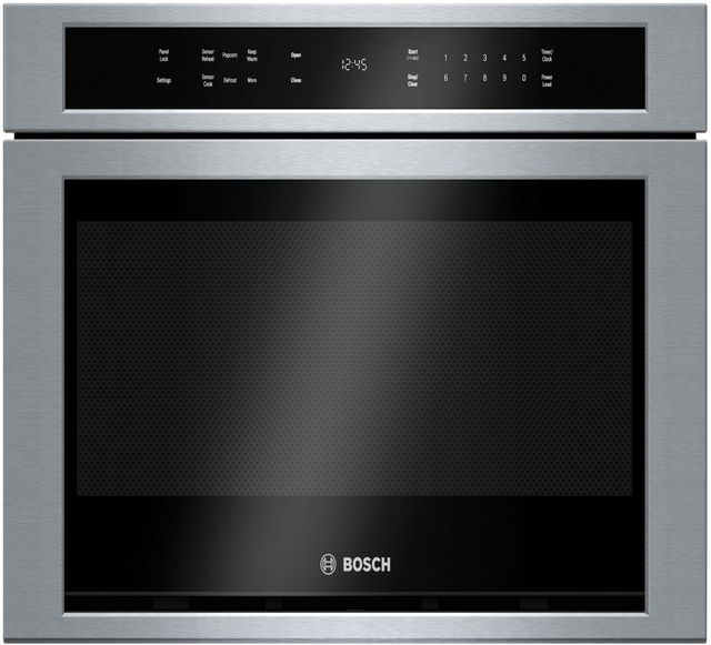 Clearance Bosch® 800 Series 1.2 Cu. Ft. Stainless Steel Drawer Microwave-1