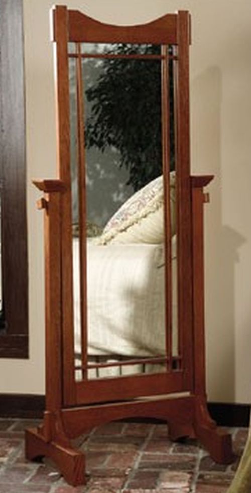Powell® Mission Oak Cheval Mirror