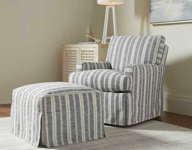 Rowe® Customizable Sadie Slipcovered Glider Ottoman-1