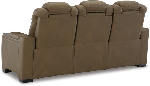 Signature Design by Ashley® Strikefirst Nutmeg Power Reclining Sofa-2