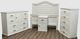 Million Dollar Rustic Ranch 4-Piece Frosted White Twin Panel Bedroom Set-0