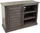American Heartland Manufacturing Rustic Driftwood Quaint Shutter Door TV Stand-1