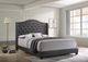 Coaster® Sonoma Grey Camel Back Full Bed-3