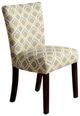 Furniture of America® Prue Gray/Yellow Accent Chair-0