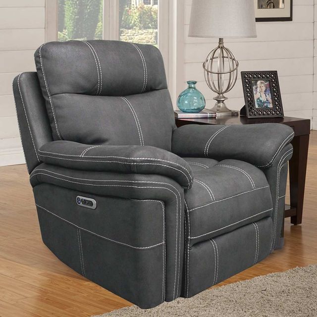 Parker House® Mason Charcoal Recliner-1