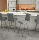 Amisco Linea Swivel Stool-1