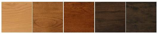 Country View Woodworking Customizable Ouray Live Edge Sap Cherry Top 48" Dining Table with Metal Base-3