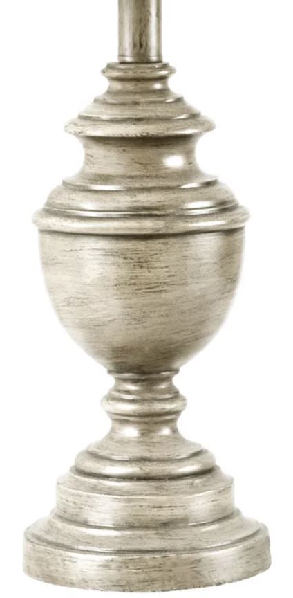 Stylecraft Bokava Light Gray/Silver Table Lamp-2