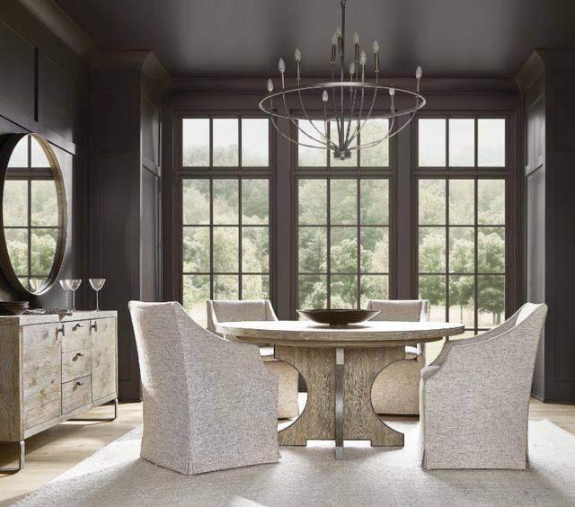 Bernhardt Tribeca Aurum Round Dining Table-1