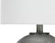 Monarch Specialties Inc. 19"H Grey Resin Table Lamp-1