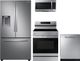 Samsung 4 Piece Kitchen Package-Stainless Steel-0