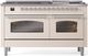 Ilve® Nostalgie II Series 60" Antique White Pro Style Dual Fuel Range-0