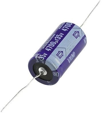RadioShack 4700uF 35V 20% Axial-Lead Electrolytic Capacitor-0