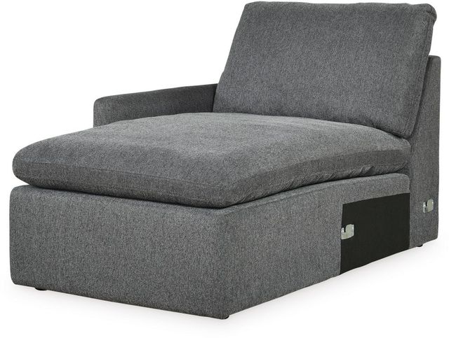 Signature Design by Ashley® Hartsdale 3-Piece Granite Left-Arm Facing Power Reclining Sectional and Chaise-2