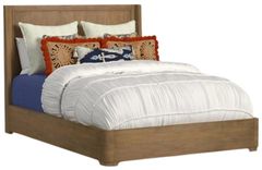 Flexsteel® Normandy Driftwood Queen Panel Bed