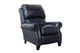 BarcaLounger® Churchill Shoreham Blue Leather Manual Recliner-0