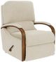Flexsteel® Woodlawn White Shell Rocking Recliner-0