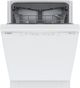 Bosch® 300 Series 24" White Front Control Built-In Dishwasher-2