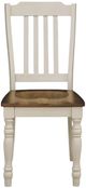 Signature Design by Ashley® Wirloni 5-Piece Antique White/Brown Dining Set-5