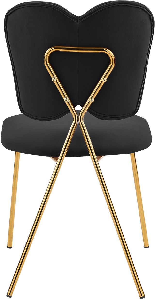 Meridian Furniture Angel Black Velvet Dining Chair-3