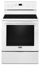 Maytag® 30" White Freestanding Electric Range-0