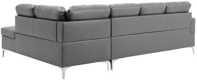 Homelegance® Barrington 2-Piece Gray Right-Arm Facing Sectional and Chaise-3