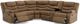 Signature Design by Ashley® Partymate 2-Piece Brindle Reclining Sectional with Console-1