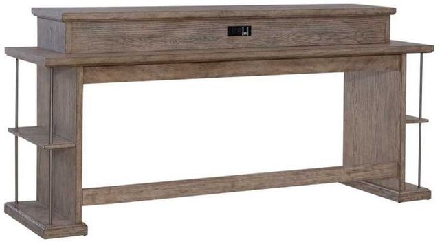 Liberty Furniture City Scape Burnished Beige Console Bar Table-0