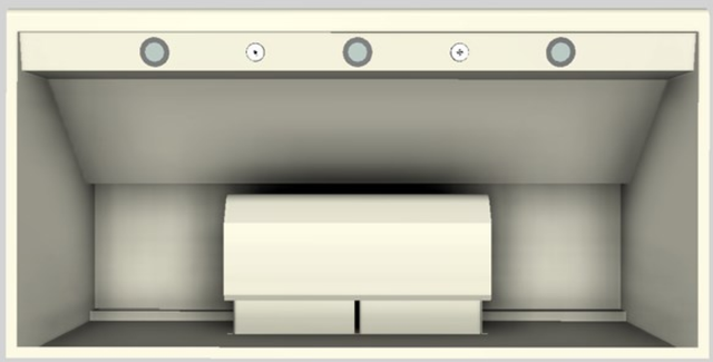 Vent-A-Hood® 48" Biscuit Wall Mounted Range Hood-3