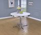 Coaster® Retro Silver Chrome 5-Piece Dining Table Set-3