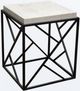 Diamond Sofa® Plymouth Grey/White Accent Table-0
