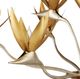 Currey & Company Paradiso Contemporary Gold Leaf/Contemporary Silver Leaf Chandelier-3