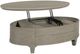 American Drew® Milan Fairview Oak/Stone Lift-Top Coffee Table Top-3