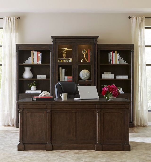 aspenhome® Jackson Turkish Coffee 72" Executive Desk-2