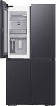 Samsung Bespoke 29.0 Cu. Ft. Matte Black Steel 4-Door Flex French Door Refrigerator in Customizable Panel-4