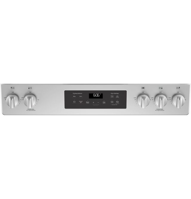 GE® 30" Stainless Steel Slide In Gas Range-3