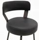 International Furniture Direct Maison Licorice Bar Stool-5