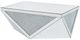 Michael Amini® Montreal Mirrored/Silver Cocktail Table-3