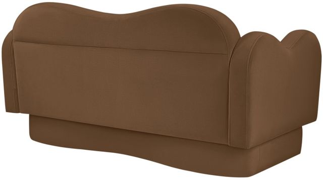 Meridian Furniture Bloom Saddle Velvet Loveseat-3