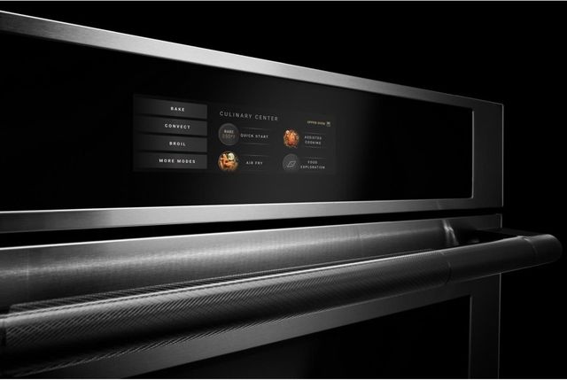 Jennair® NOIR™ 30" Stainless Steel Oven/Micro Combo Electric Wall Oven with V2™ Vertical Dual-Fan True Convection with Advanced Temperature Precision-2