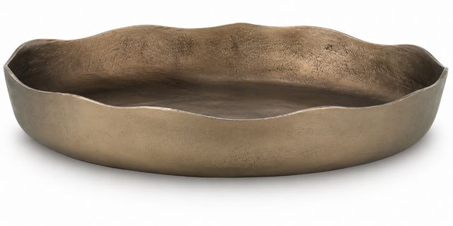 Signature Design by Ashley® Wallmen Champagne Gold Tray-0