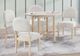 Steve Silver Co. Gabby 5-Piece Eggshell/Washed Oak Round Dining Set-0