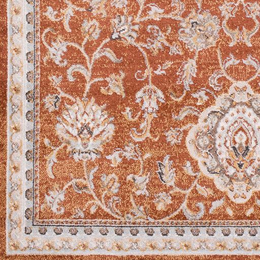 Surya Oushak Burnt Orange 5'x7' Area Rug-1