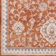 Surya Oushak Burnt Orange 5'x7' Area Rug-1