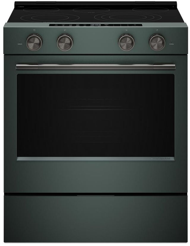 KitchenAid® 30" Juniper Smart Slide-in Electric Range with Two Even-Heat™ Hyper Elements-1